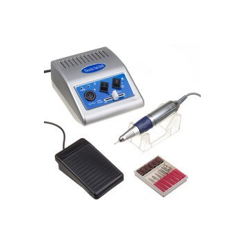 Beauty System Frezarka do manicure JD500 Srebrna + zestaw frezów